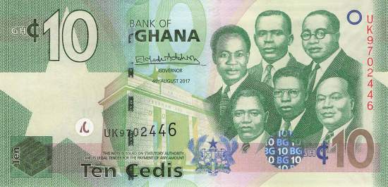 10 Cedis 2017 p.39g
